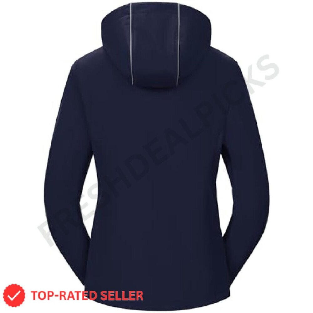 Lightweight Fleece Lined Softshell Jacket Waterpr… - image 3